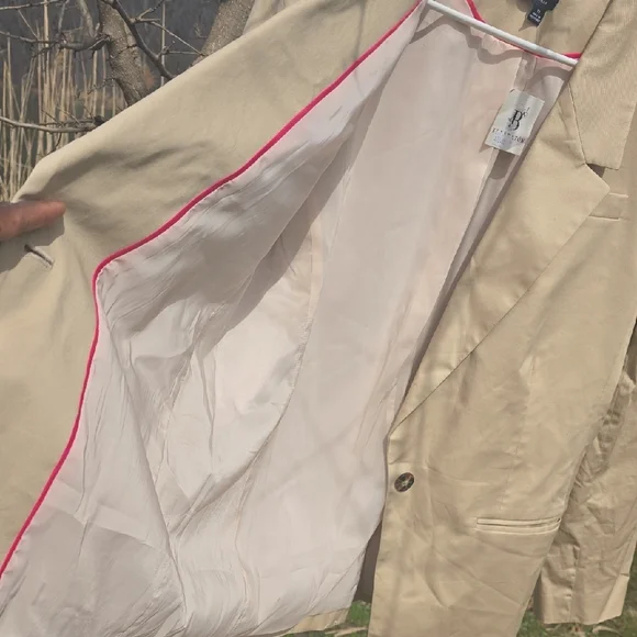 J. Crew Women's Beige Single-Button Blazer - Picture 6 of 8